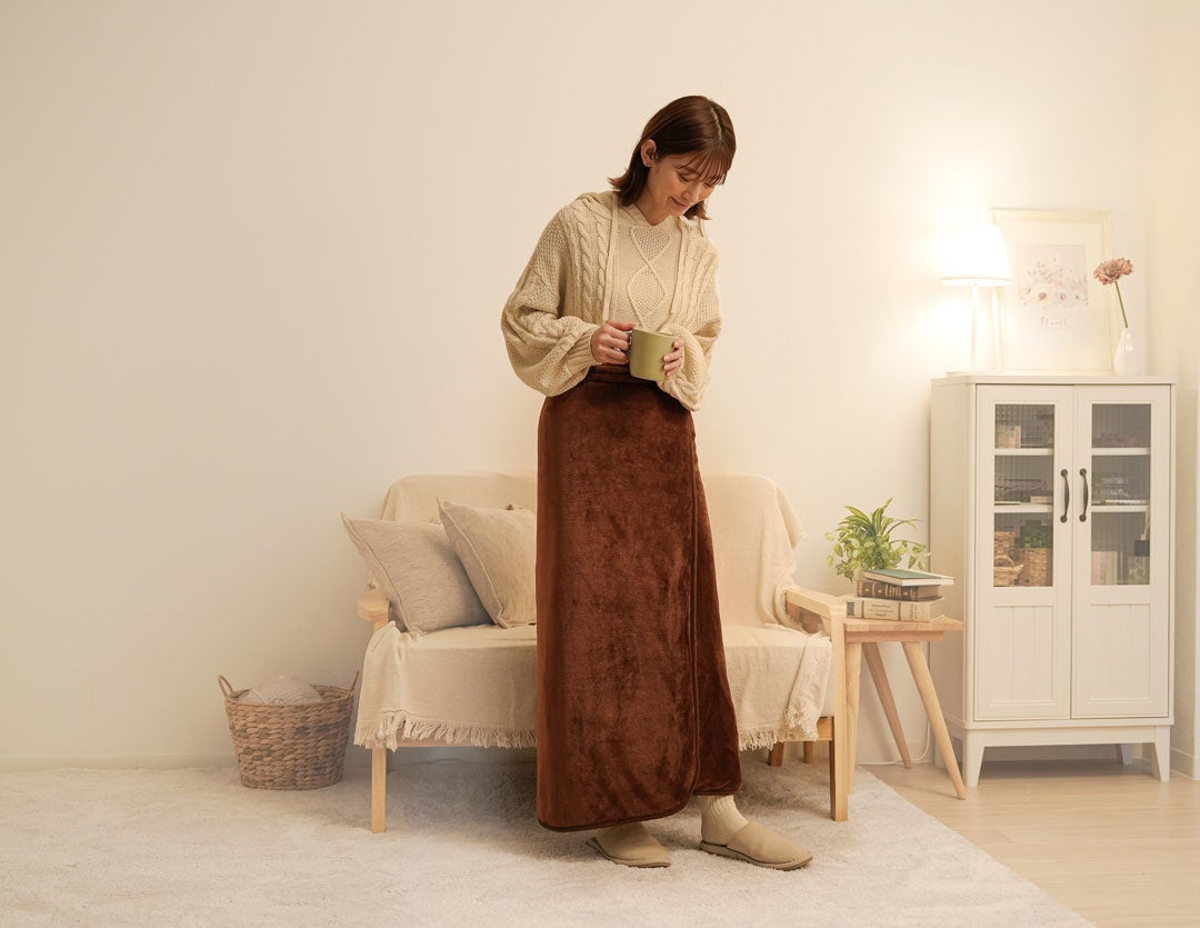 3wayで使えていつでもあったか！腰巻ケット | 株式会社ニーズのプレス