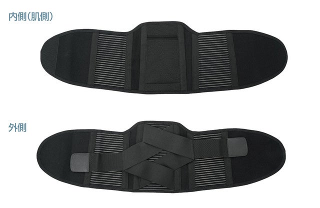 腰を補助して伸ばして体幹サポート「Dr.PROグイッと締める腰ベルト