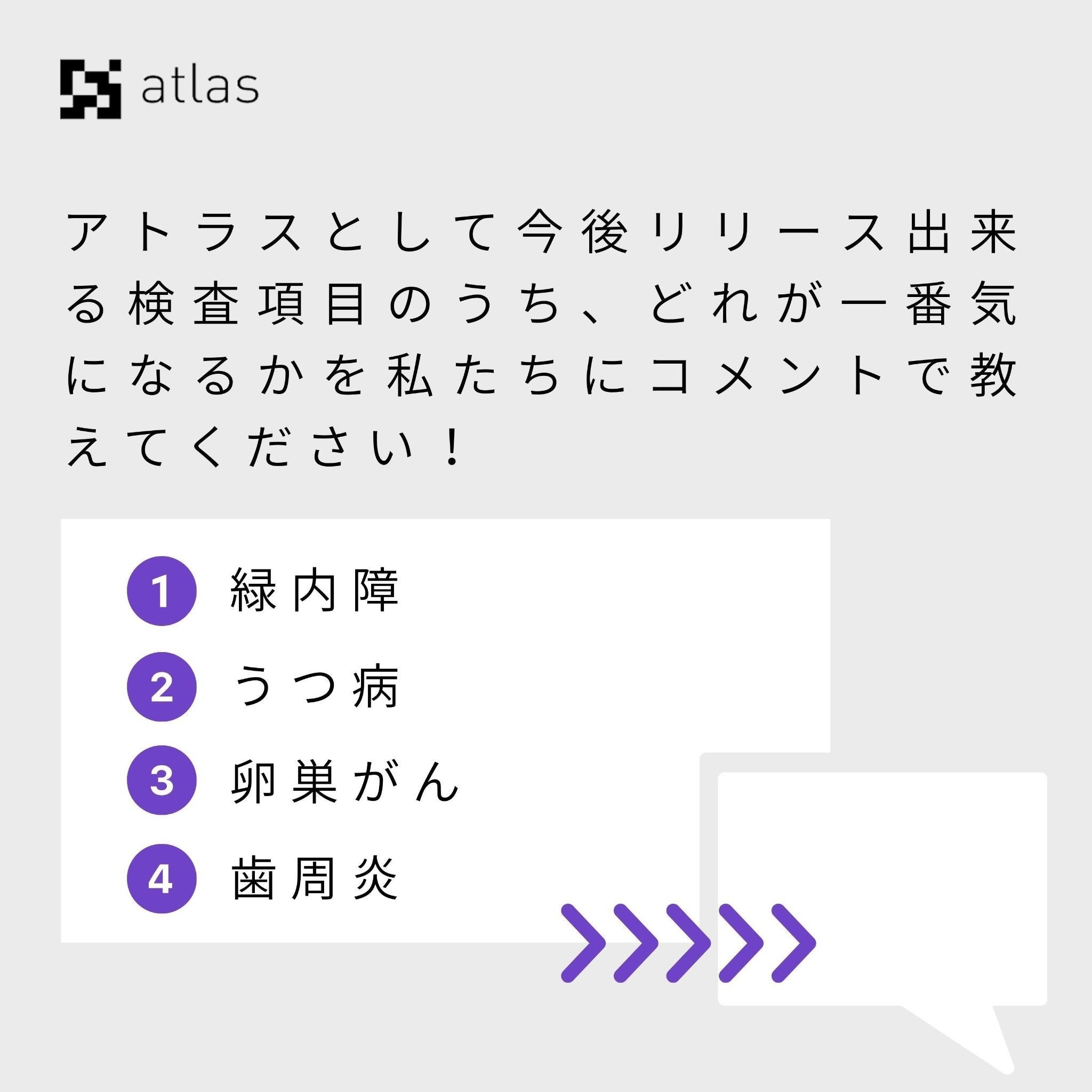 国際dnaデー記念キャンペーン第二弾 あなたの興味のある遺伝子検査項目を選択して 29 800円の 遺伝子検査キット を当てよう アトラス日本合同会社のプレスリリース