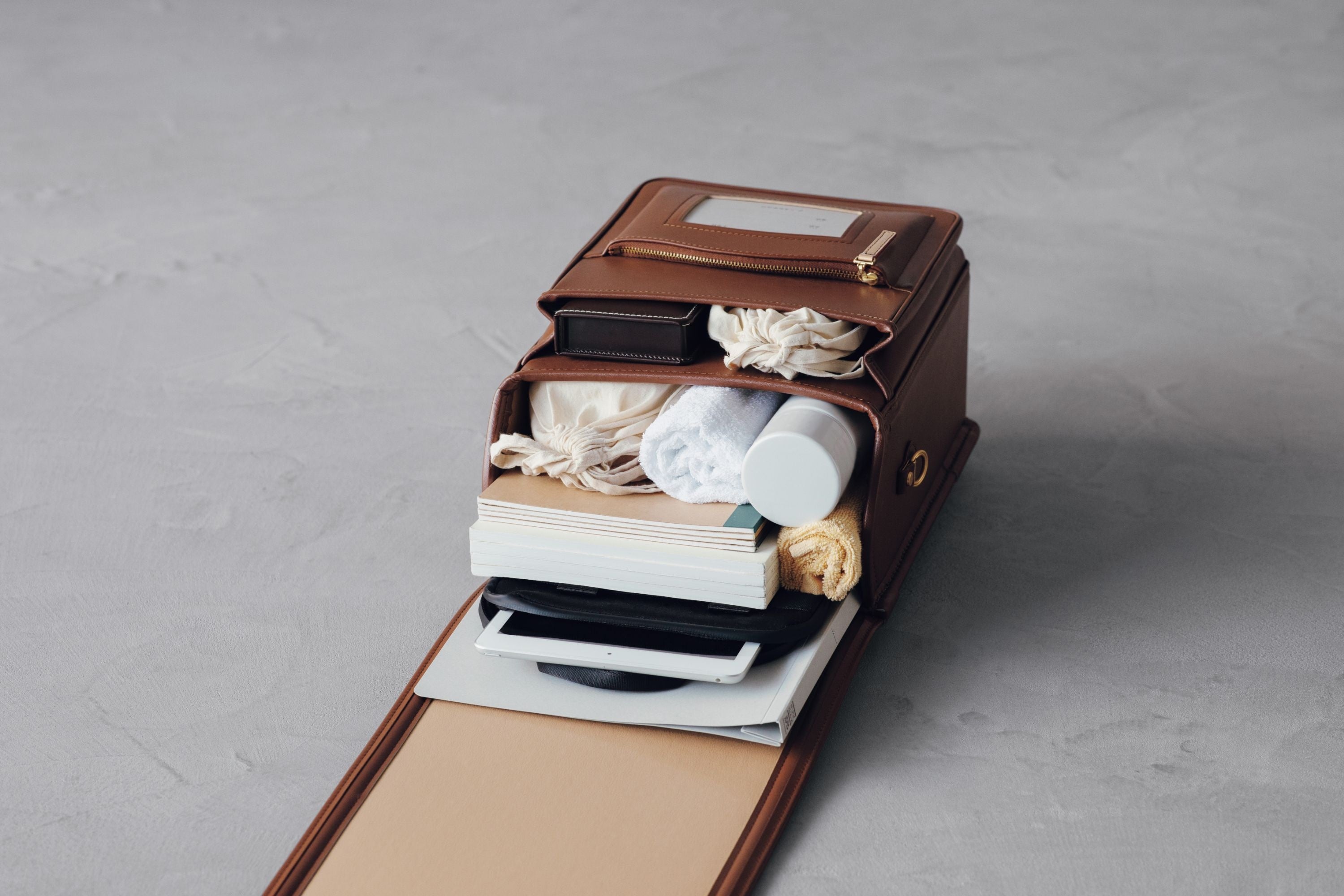 必要な荷物がしっかり入る収納力