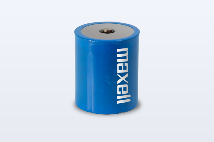 容量200mAhの円筒形全固体電池(PSB23280)試作品