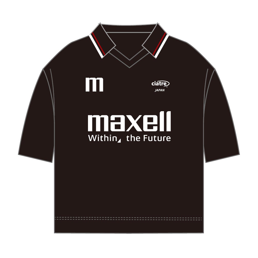 maxell 企業Tシャツ マクセルと「ciatre」がコラボレーション「maxell」ブランドロゴ