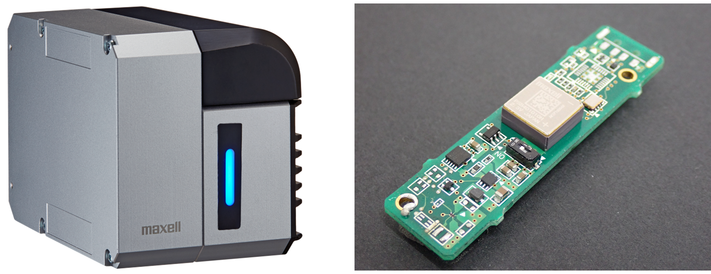 マクセル全固体電池「PSB401010H」がインテリジェント画像認識ユニット「iXAM Vision Engine」に採用