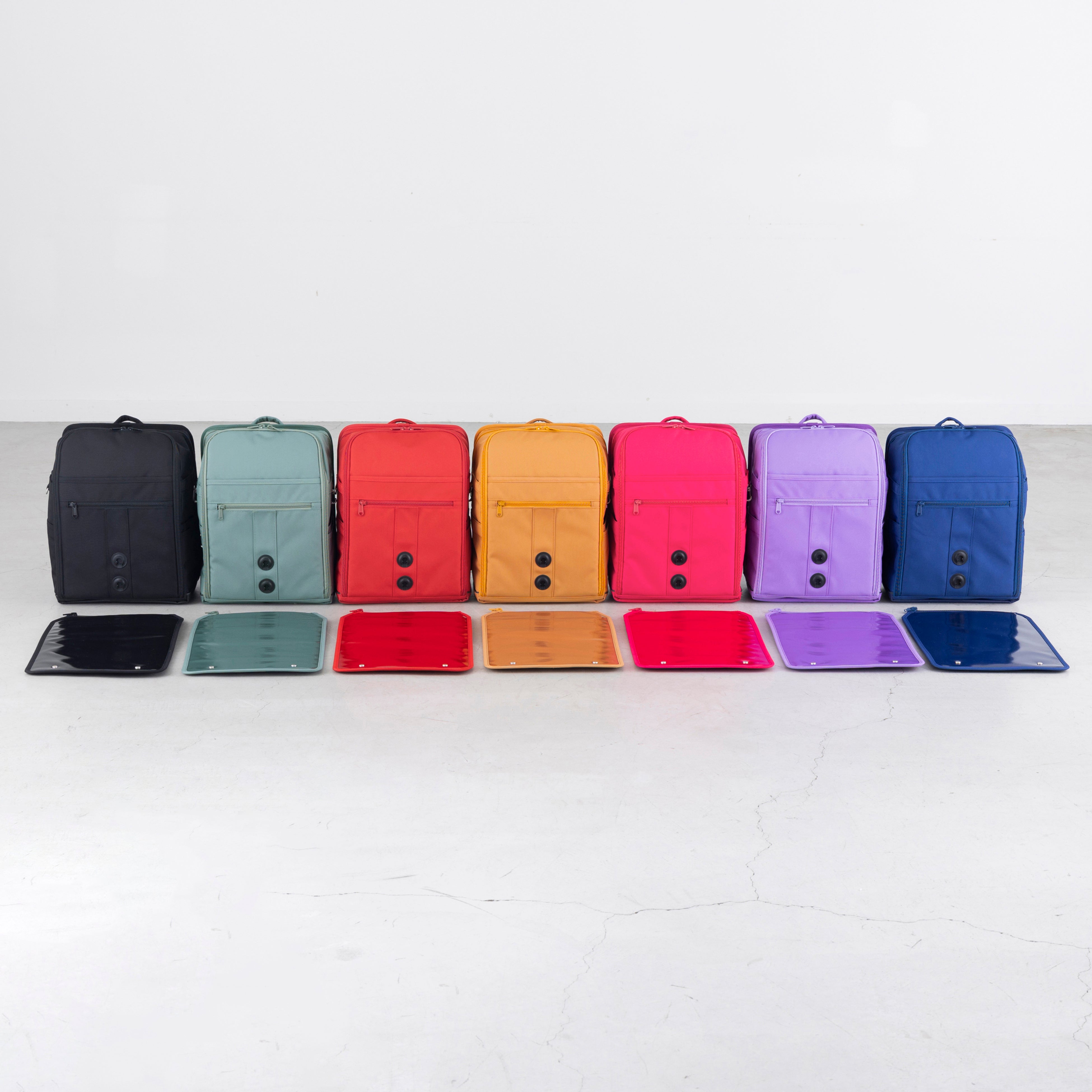 フラップを外せばリュックスタイルになる、NuLAND®オリジナルの２way仕様