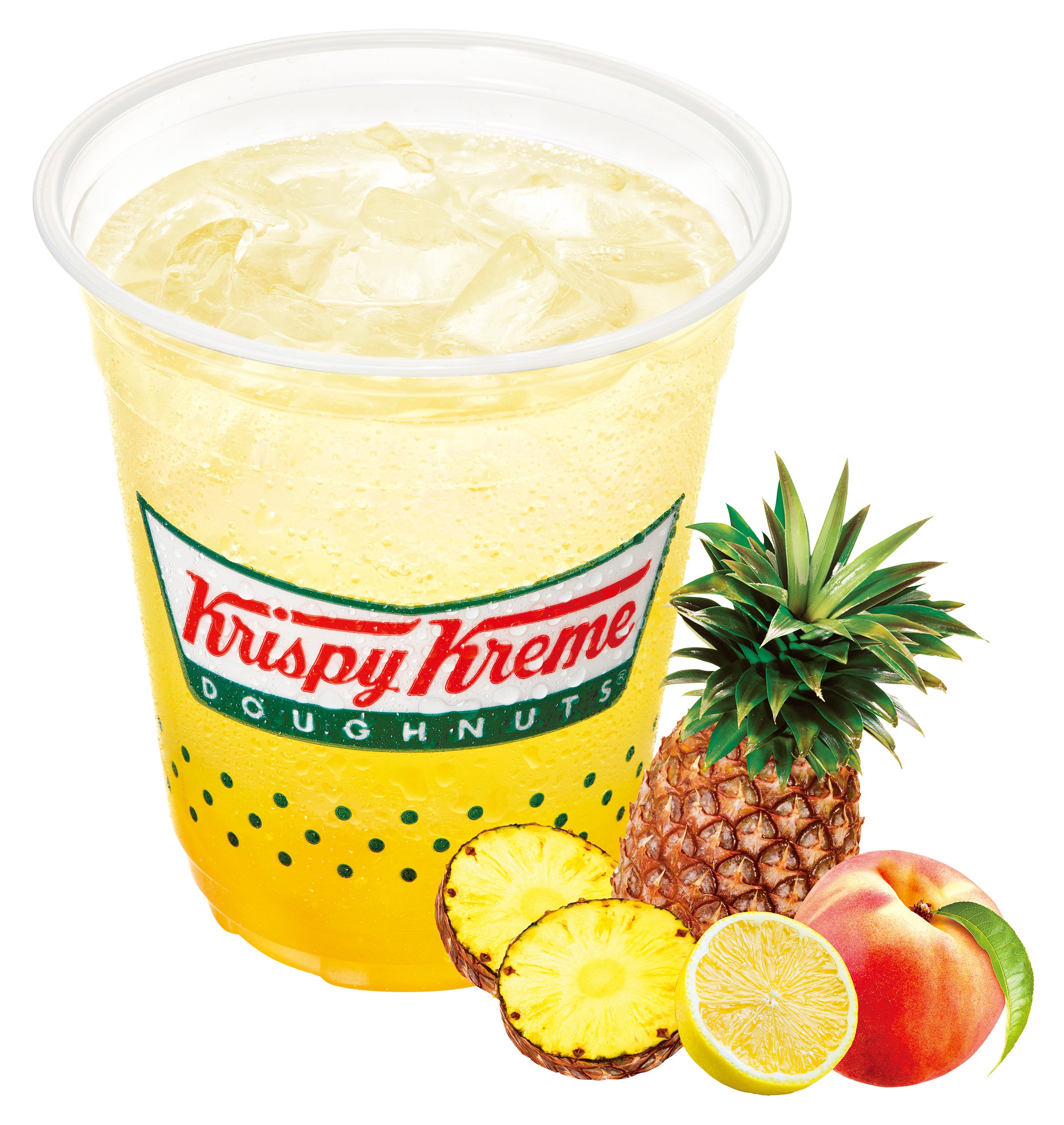 『ピーチジェリー in ソーダ パイナップル レモネード』