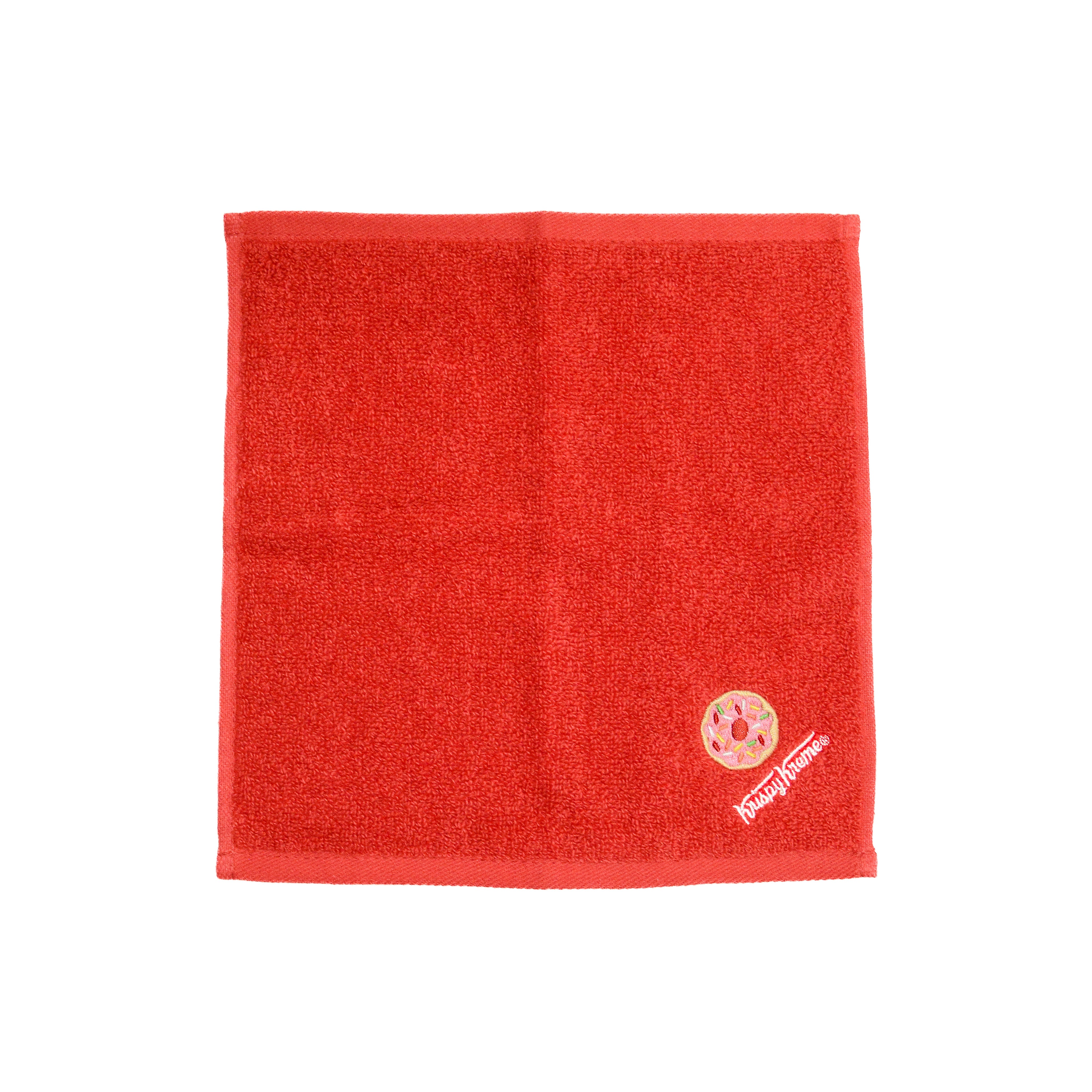 クリスピー・クリーム・ドーナツオリジナルハンドタオル（ストロベリー スプリンクル）