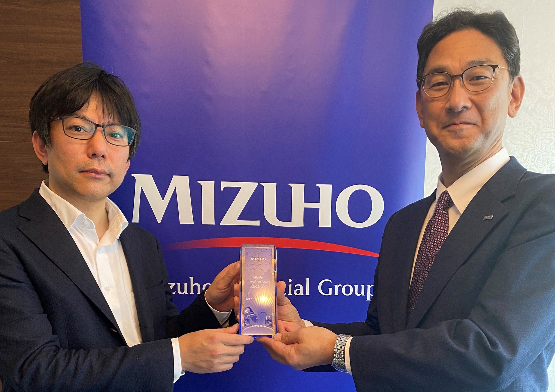エコナビスタ、みずほ銀行主催の有望なイノベーション企業を表彰する「Mizuho Innovation Award 2022.4Q」を受賞しまし ...