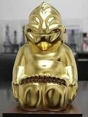 ビリケンさんの胎内神・金ピカビリキンさん