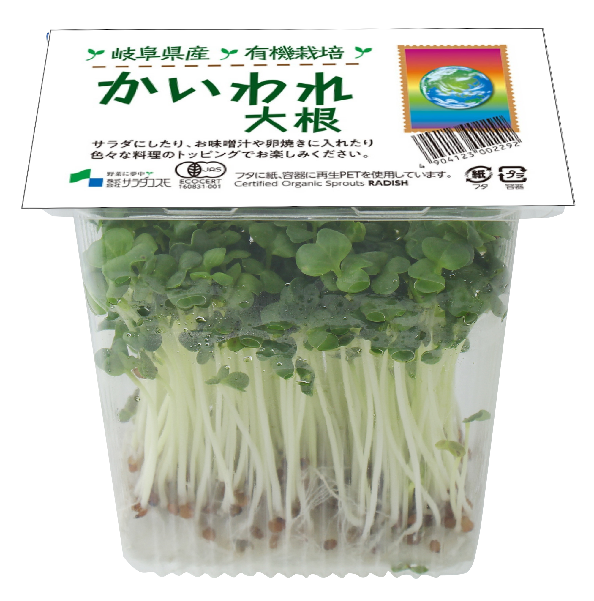 有機かいわれ大根