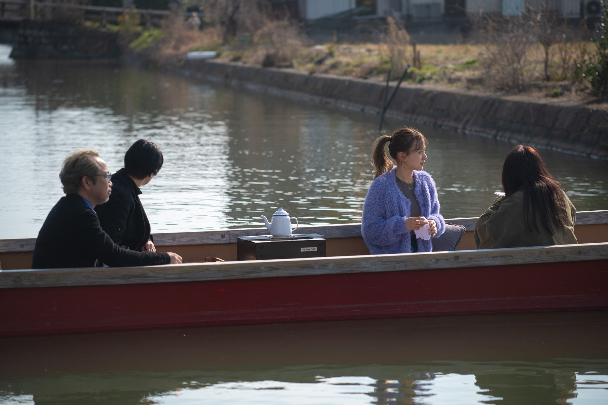 船の上に乗せることもできます