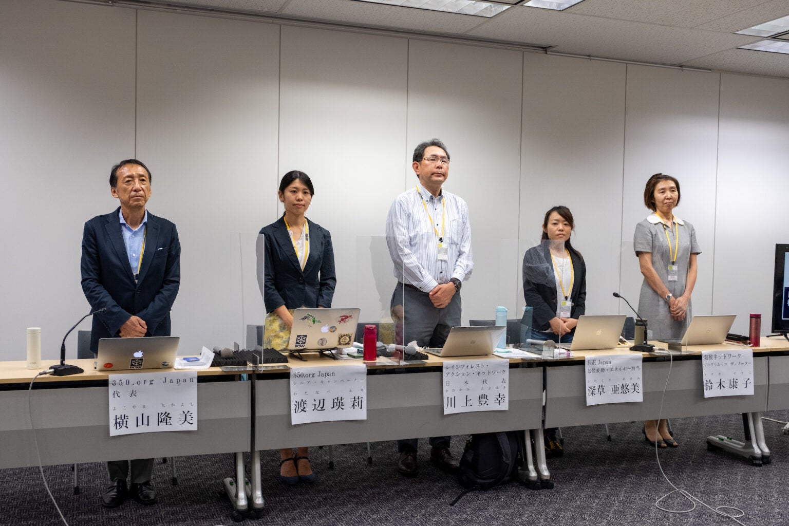 SMBC株主総会後の記者会見、2022年6月29日、東京・大手町