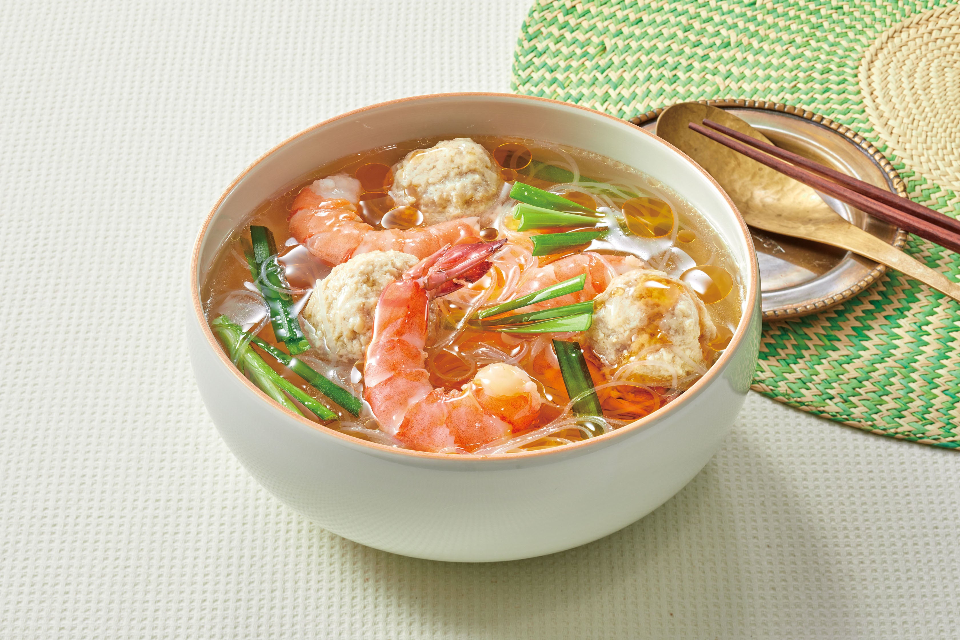 日清やみつきオイル 海老ラー油　使用例