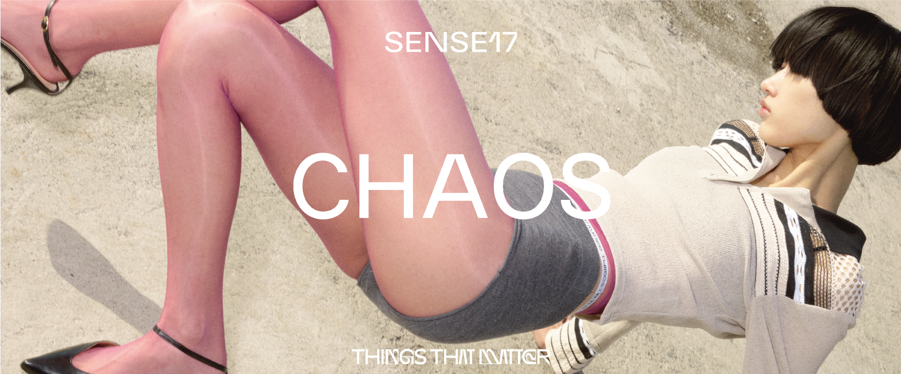 ＜THINGS THAT MATTER/シングス ザット マター＞が最新コレクション「CHAOS」を発表。3⽉19⽇(⽊)〜29⽇(⽇)の11日間、渋⾕ PARCO にてポップアップストアを開催