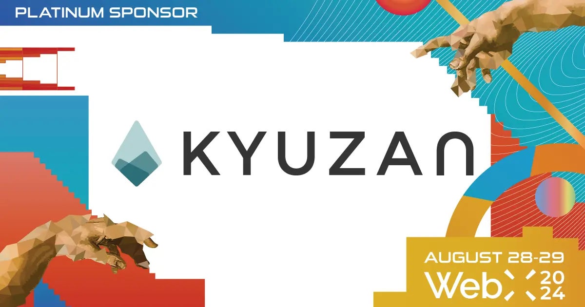 Kyuzan、Web3カンファレンス「WebX2024」プラチナスポンサーに! Kyuzan、Web3カンファレンス「WebX2024」プラチナスポンサーに!