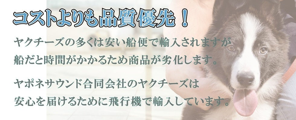 コストは低くても品質を損なう船便は使いません！