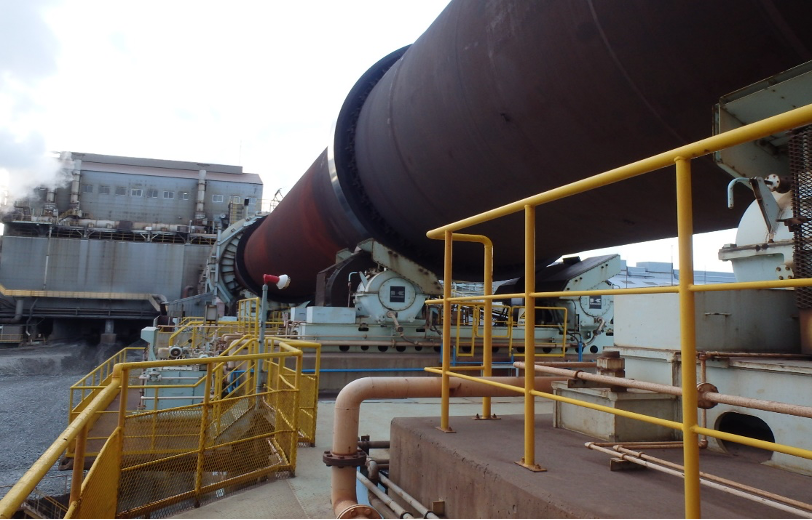 現在のロータリーキルン（大平洋金属）