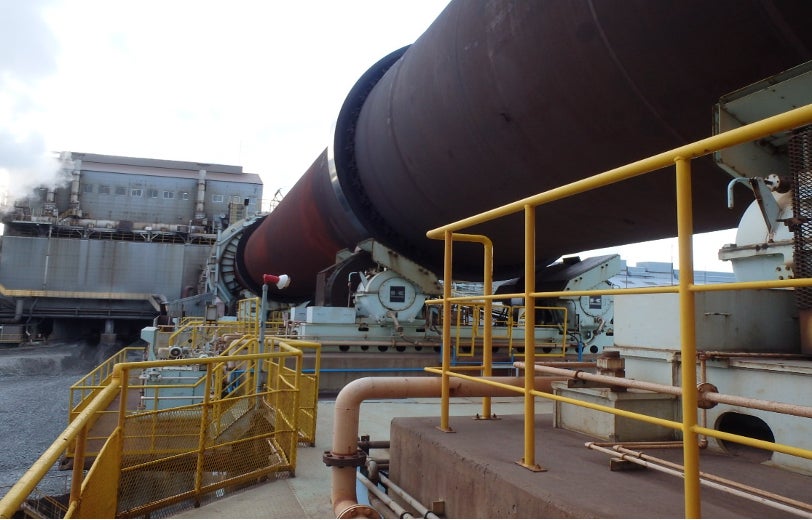 現在のロータリーキルン(大平洋金属)