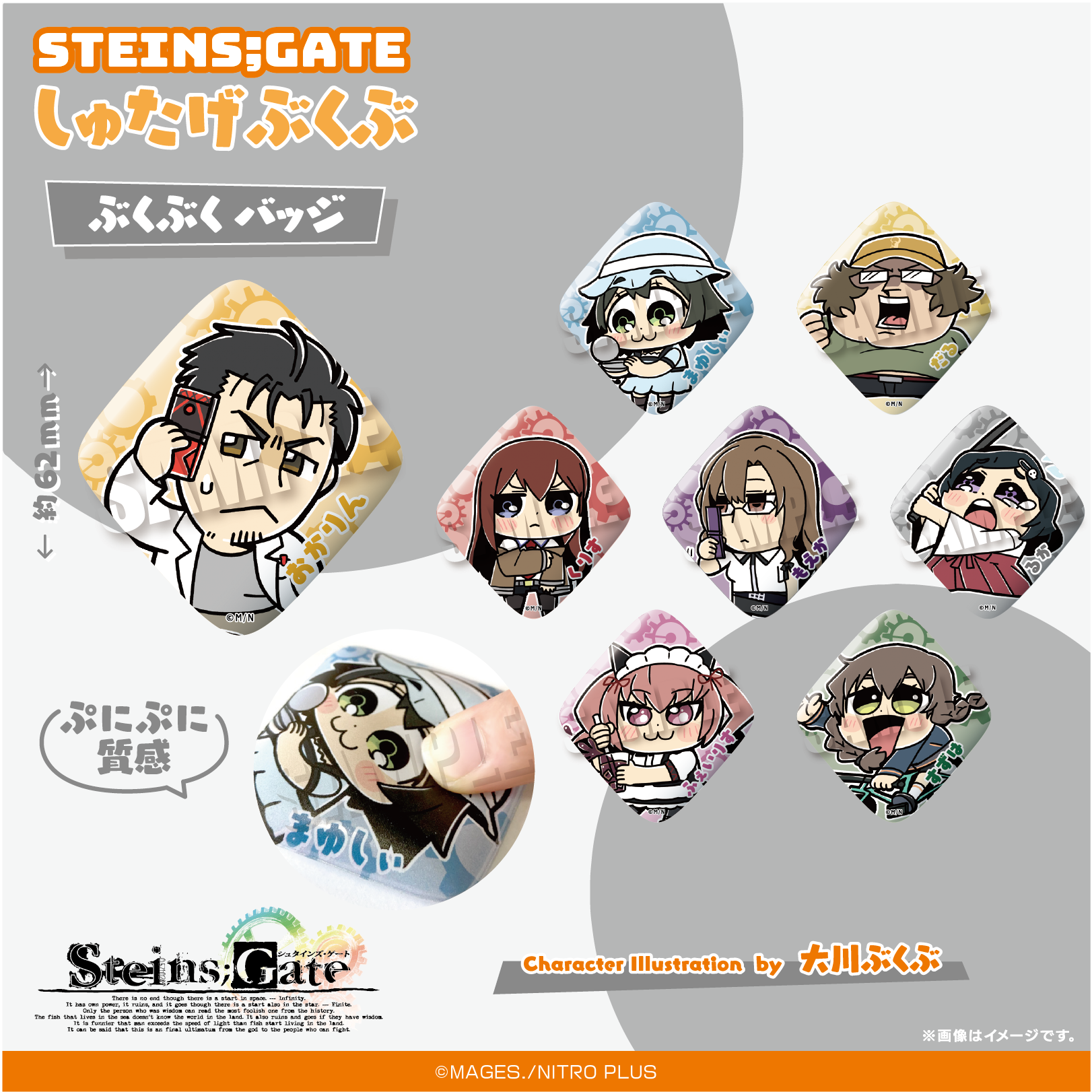 シュタゲ 不可侵領域のカルキノス アクスタ、アクキー