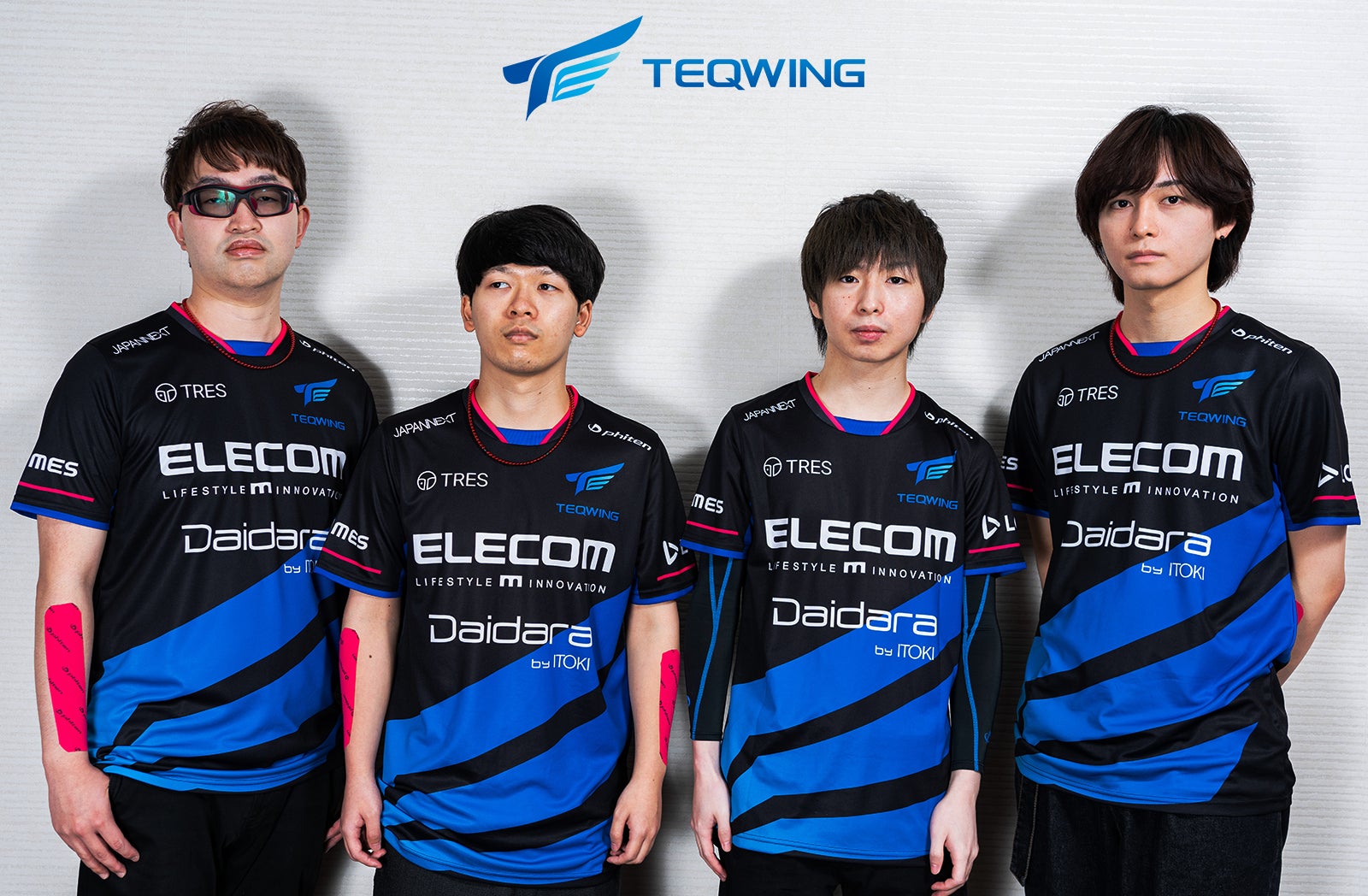 「TEQWING e-Sports」が新ユニフォームを発表！翼をモチーフにした大胆なデザインに。オフィシャルサイトで販売中。