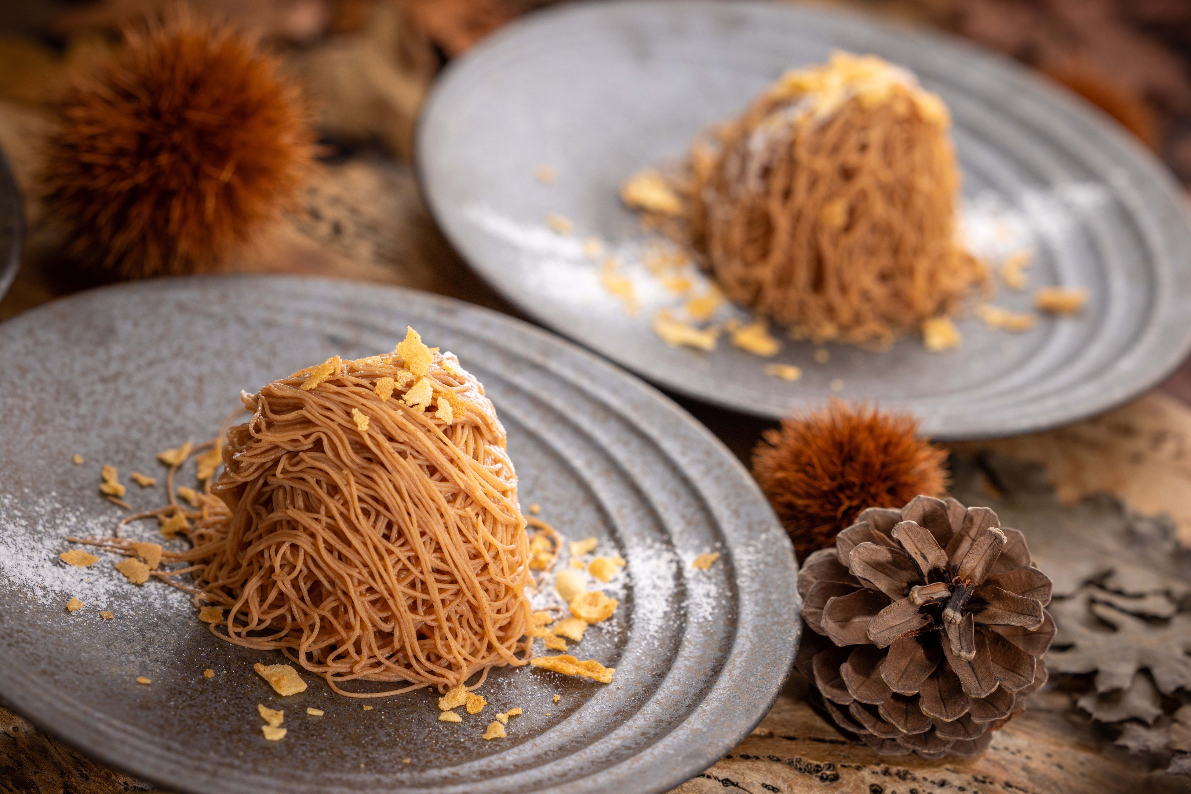 栗と焼き芋のしぼりたてモンブラン