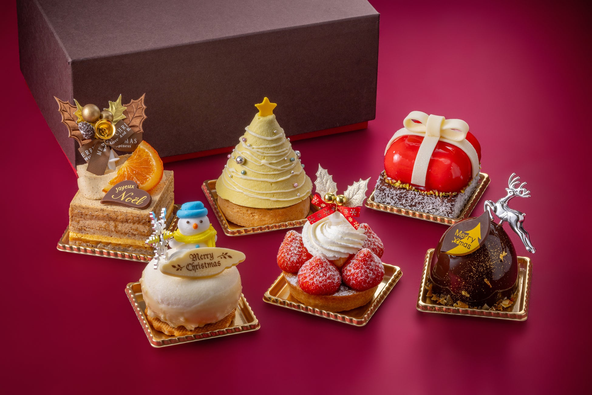 クリスマスボックス(ポーションケーキ6個・5,500円)