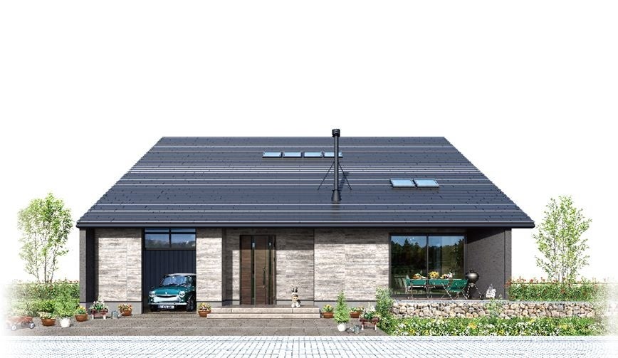 鶴ヶ島展示場の外観CGパース