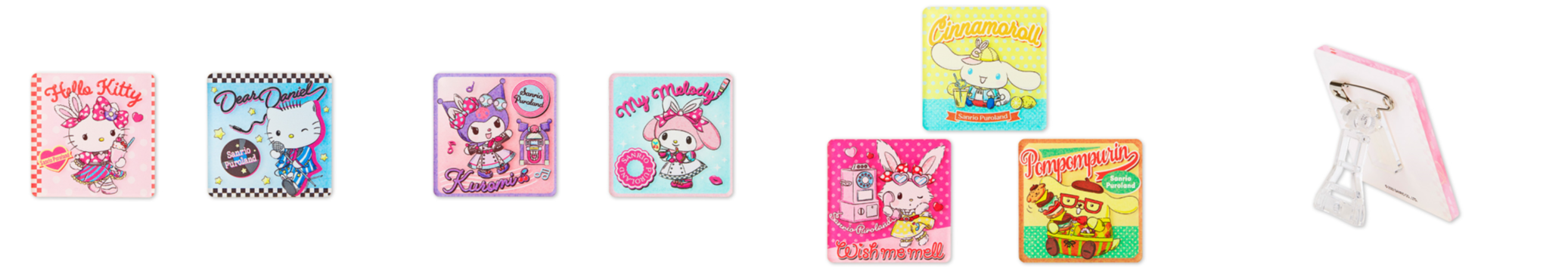 アクリルバッジ　各550円