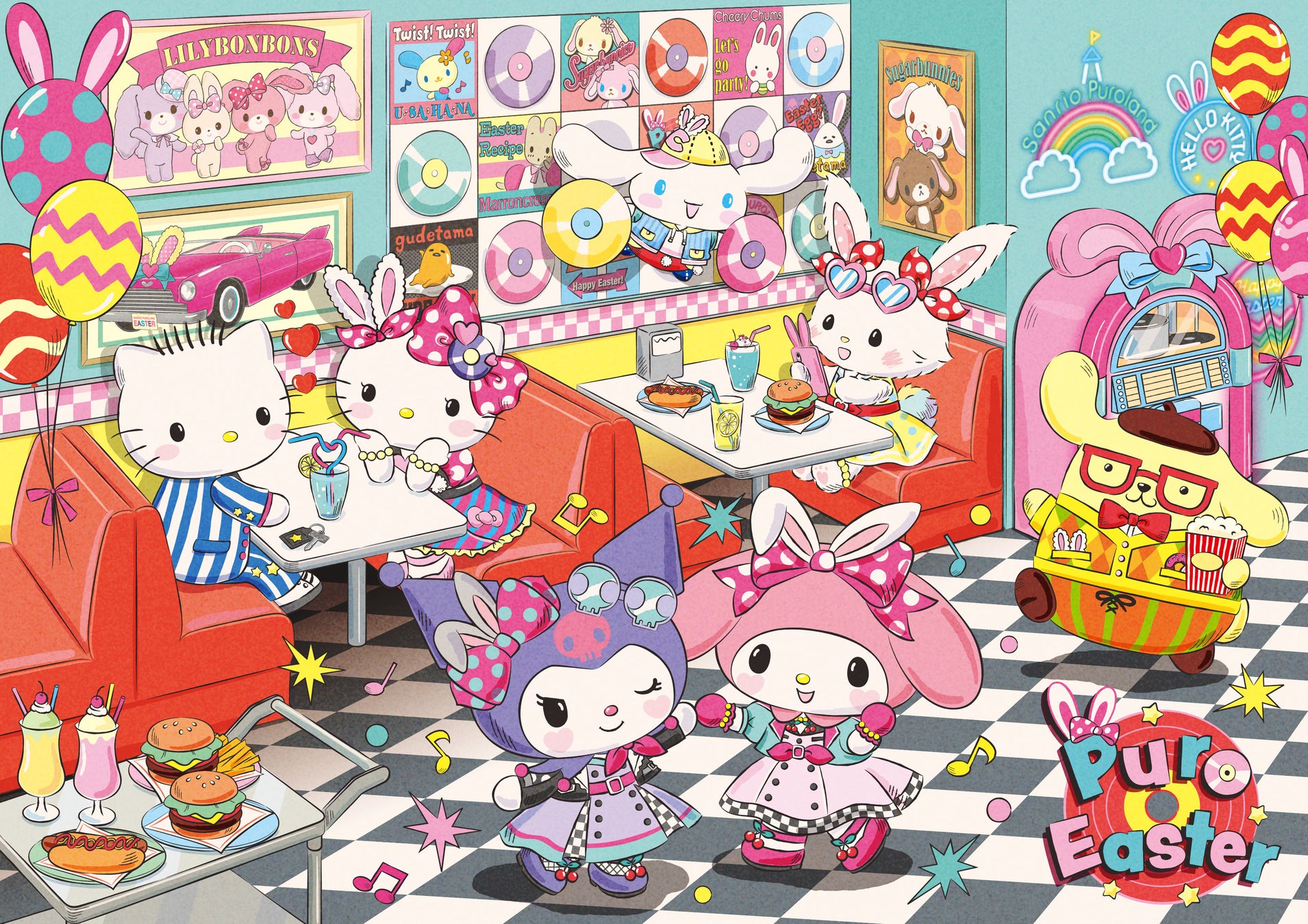 オールディーズ テイストのイースタースペシャルイベントがパワーアップ Puro Easter 22年3月11日 金 より開催 株式会社サンリオ エンターテイメントのプレスリリース オールディーズ テイストのイースタースペシャルイベントがパワーアップ Puro Easter 22年3月11日 金 より開催 株式会社サンリオ エンターテイメントのプレスリリース