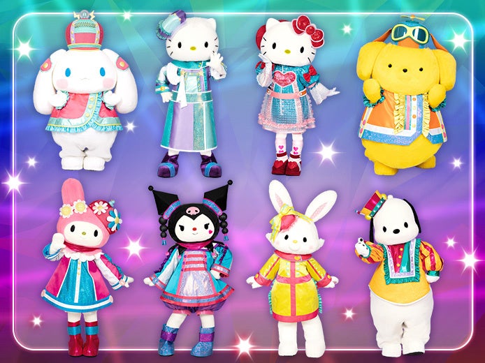 “レトロフューチャー”をイメージしたコスチューム