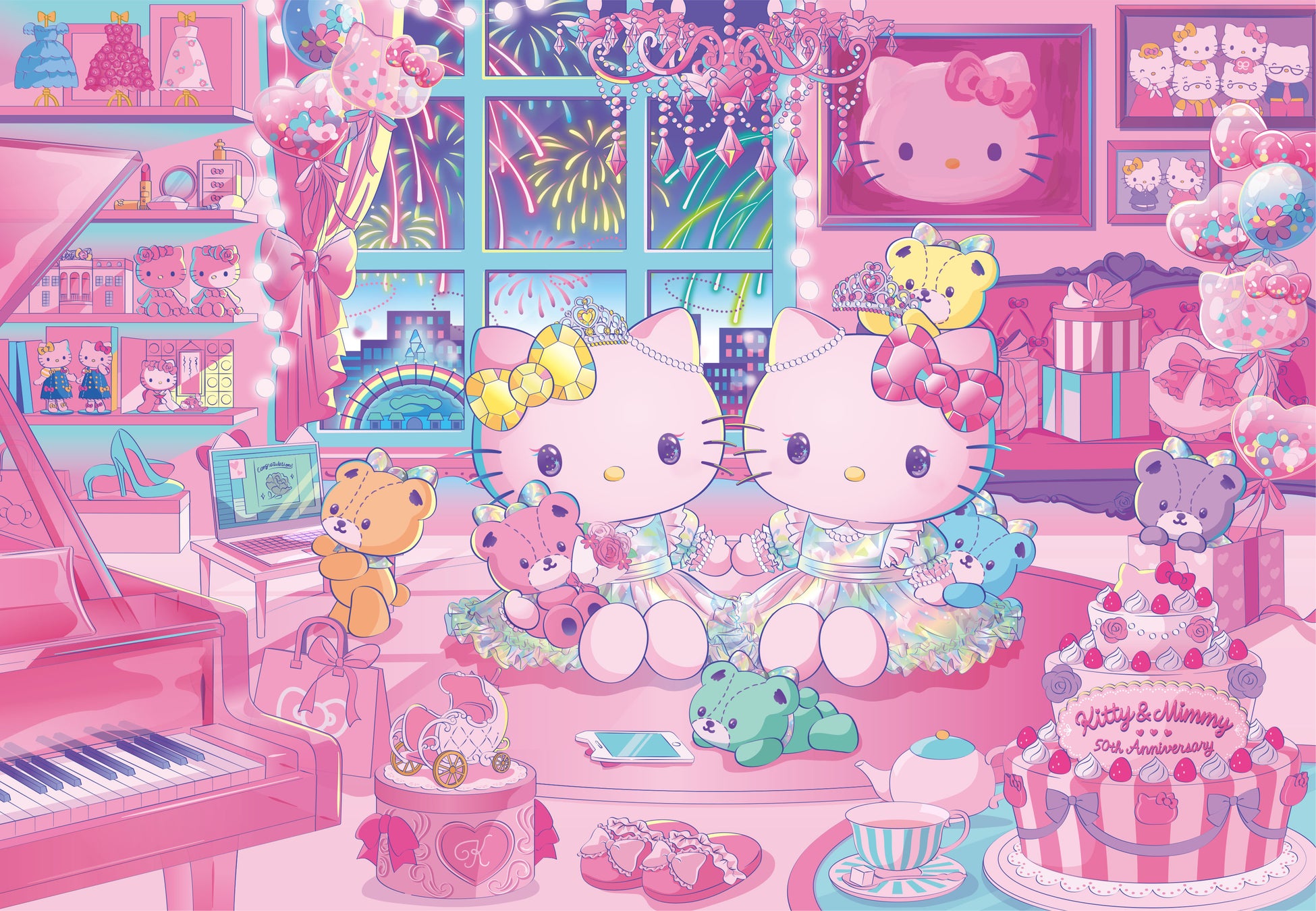 Hello Kitty 50th Anniversary: Celebrate with Special Events at Puroland and Harmonyland