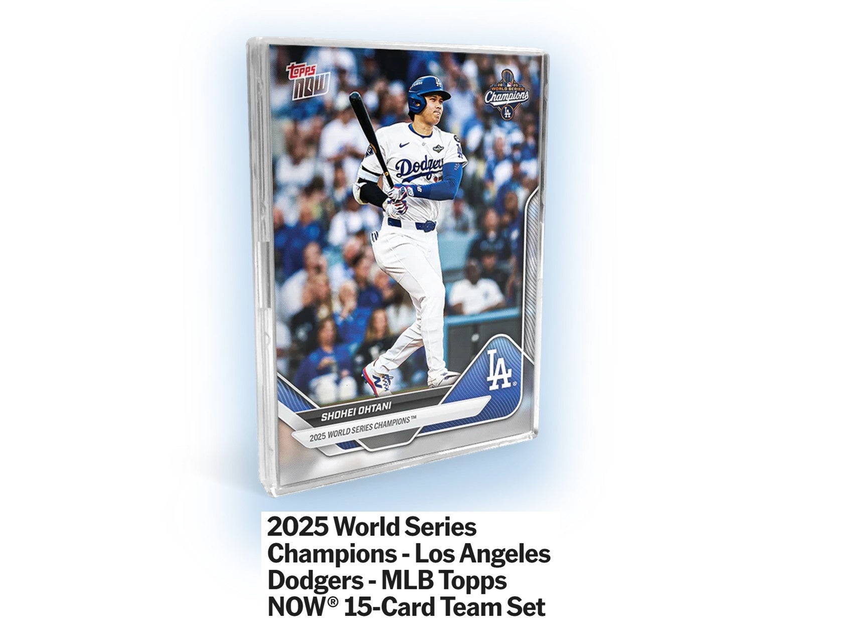 Toppsが「2025 World Series Champions - Los Angeles Dodgers