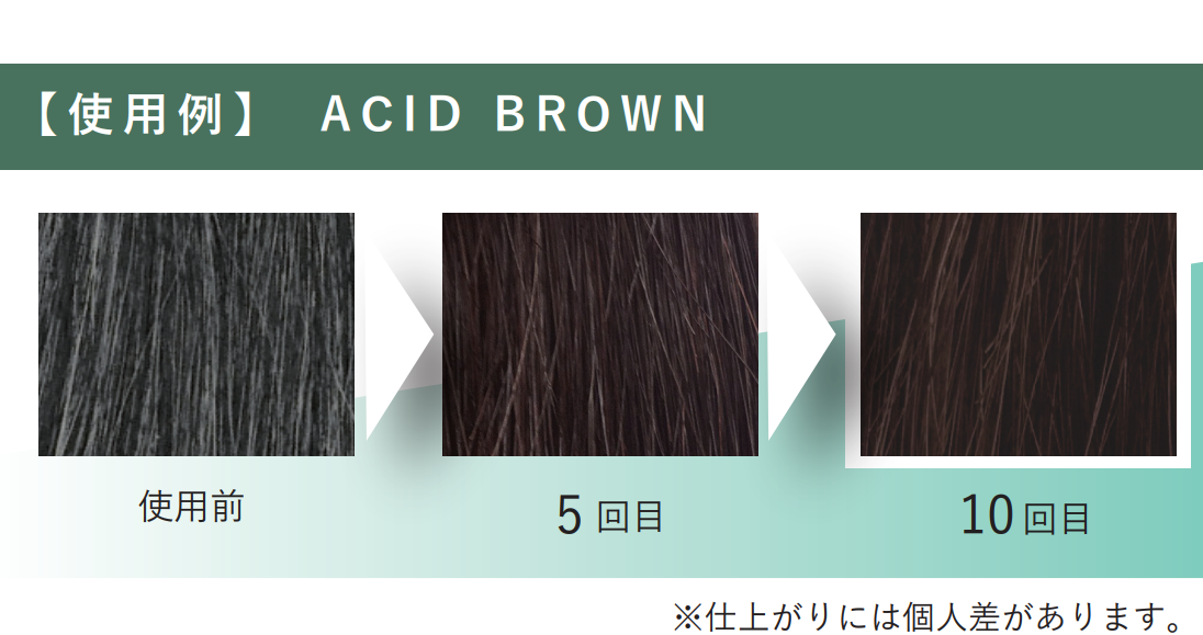 使用例※仕上がりには個人差があります。