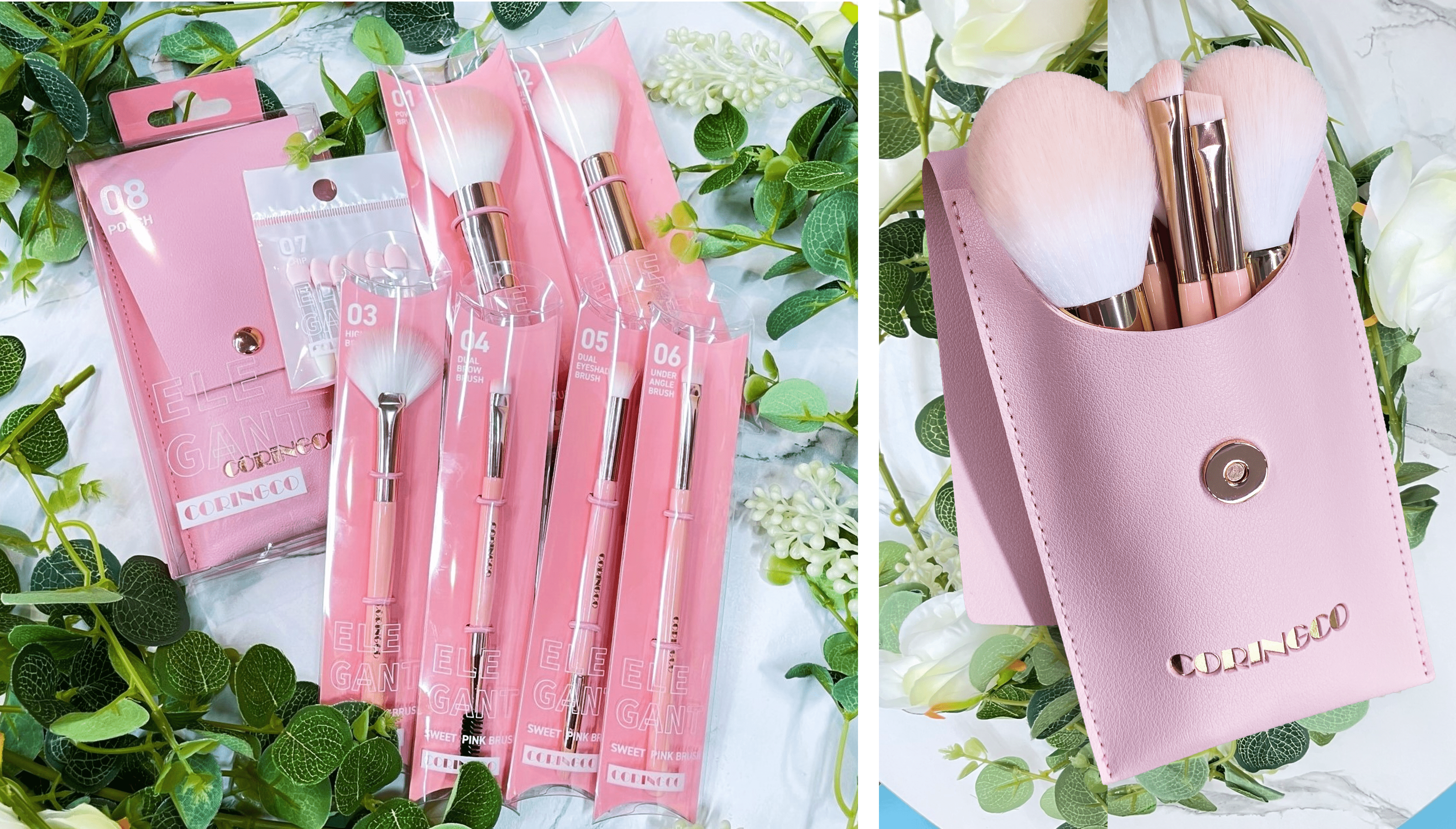 メイク道具・化粧小物 KORIN メイクがもっと楽しくなる！ 可愛いだけじゃない実力派ブラシ”韓国