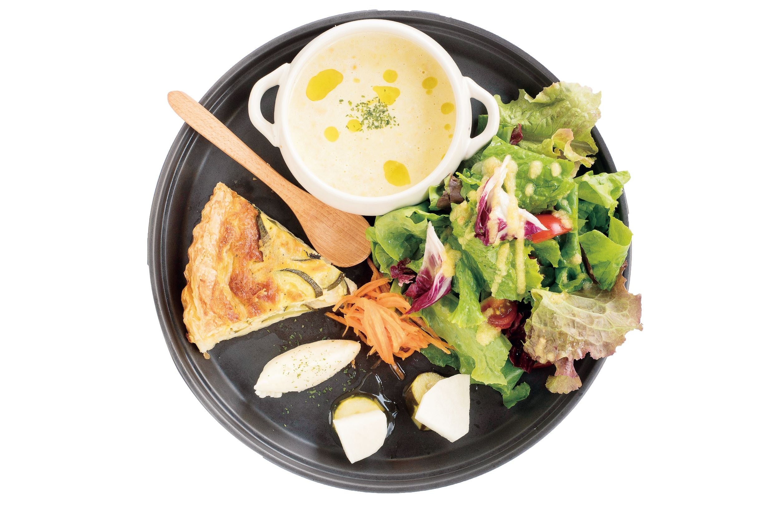 季節のキッシュプレート