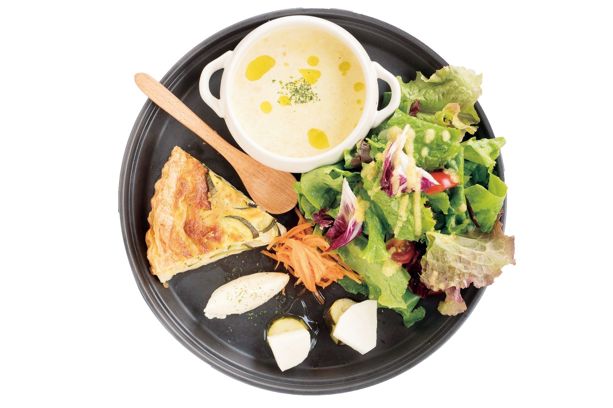 季節のキッシュプレート