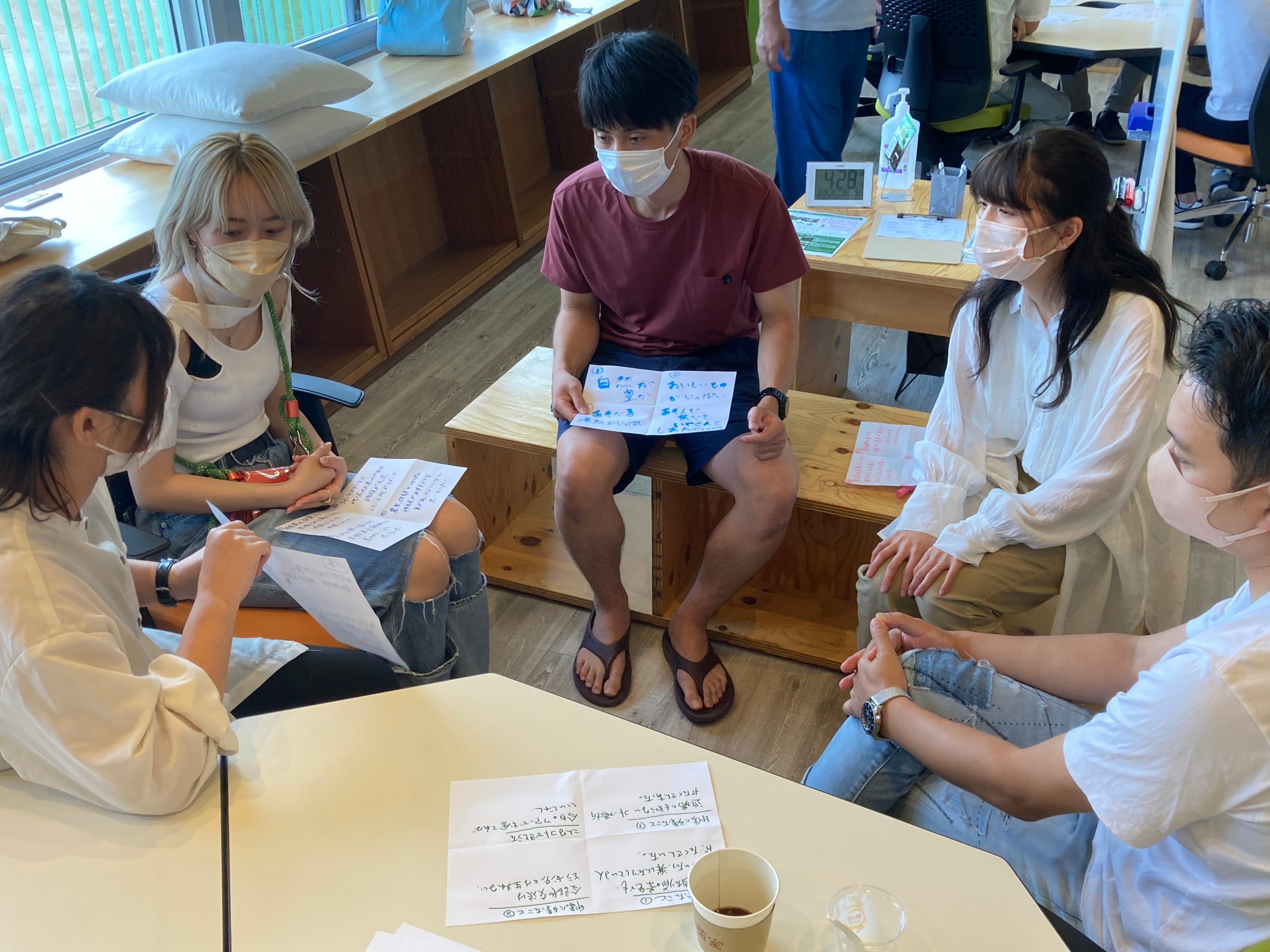 メンバーによるワークの様子