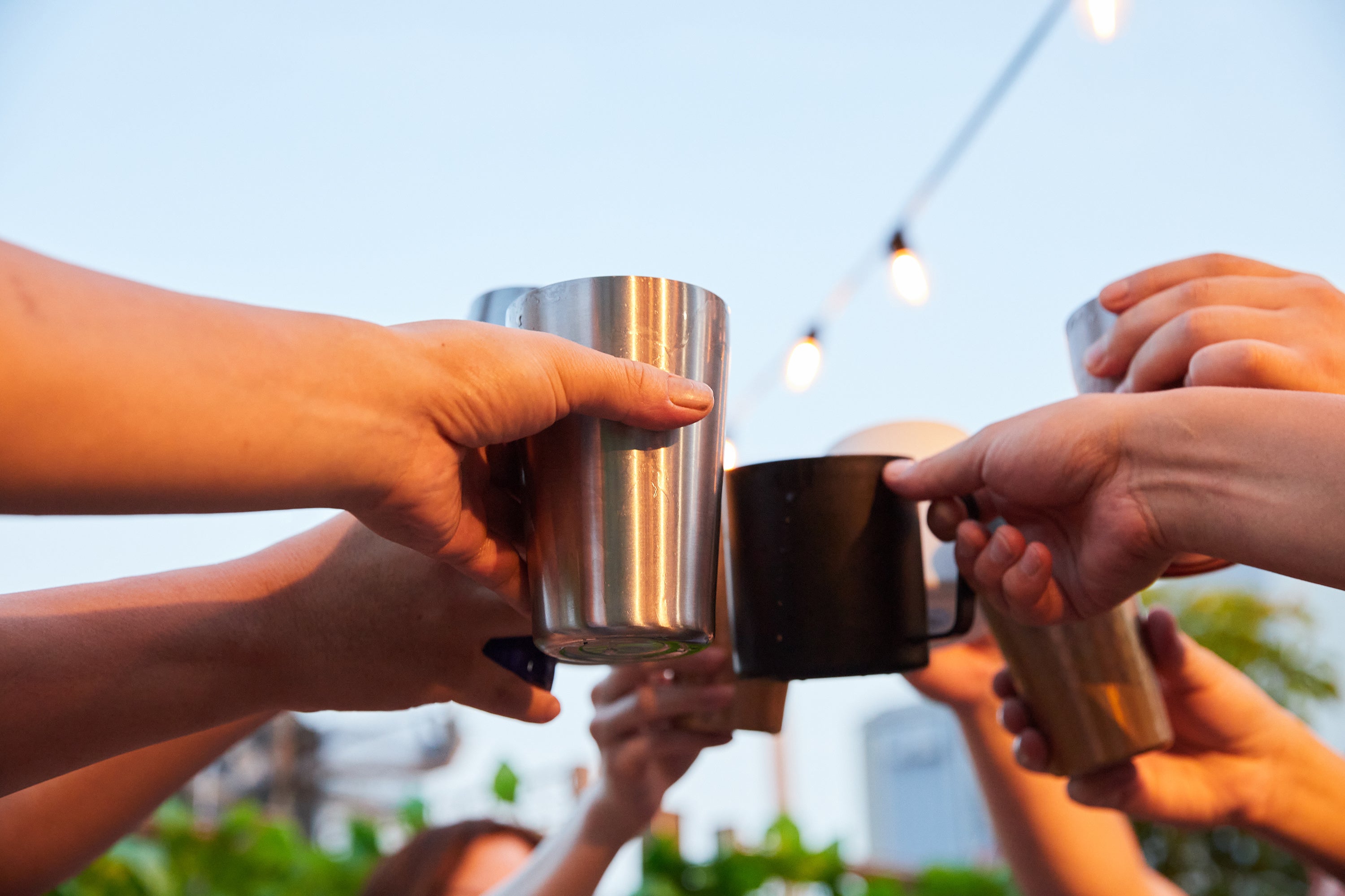 開放的な屋上バーベキューで乾杯しよう！