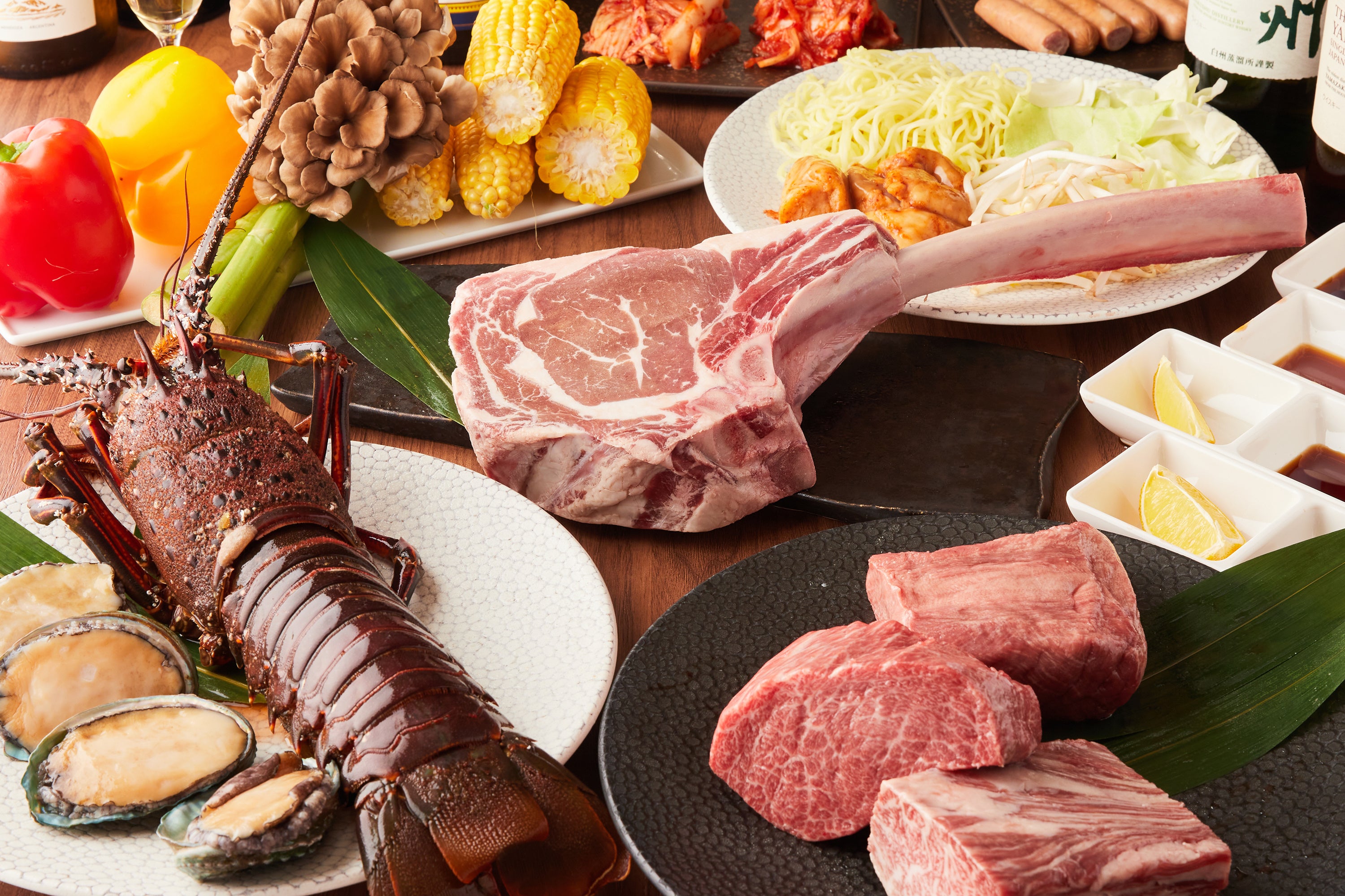 トマフォークステーキや豪華食材