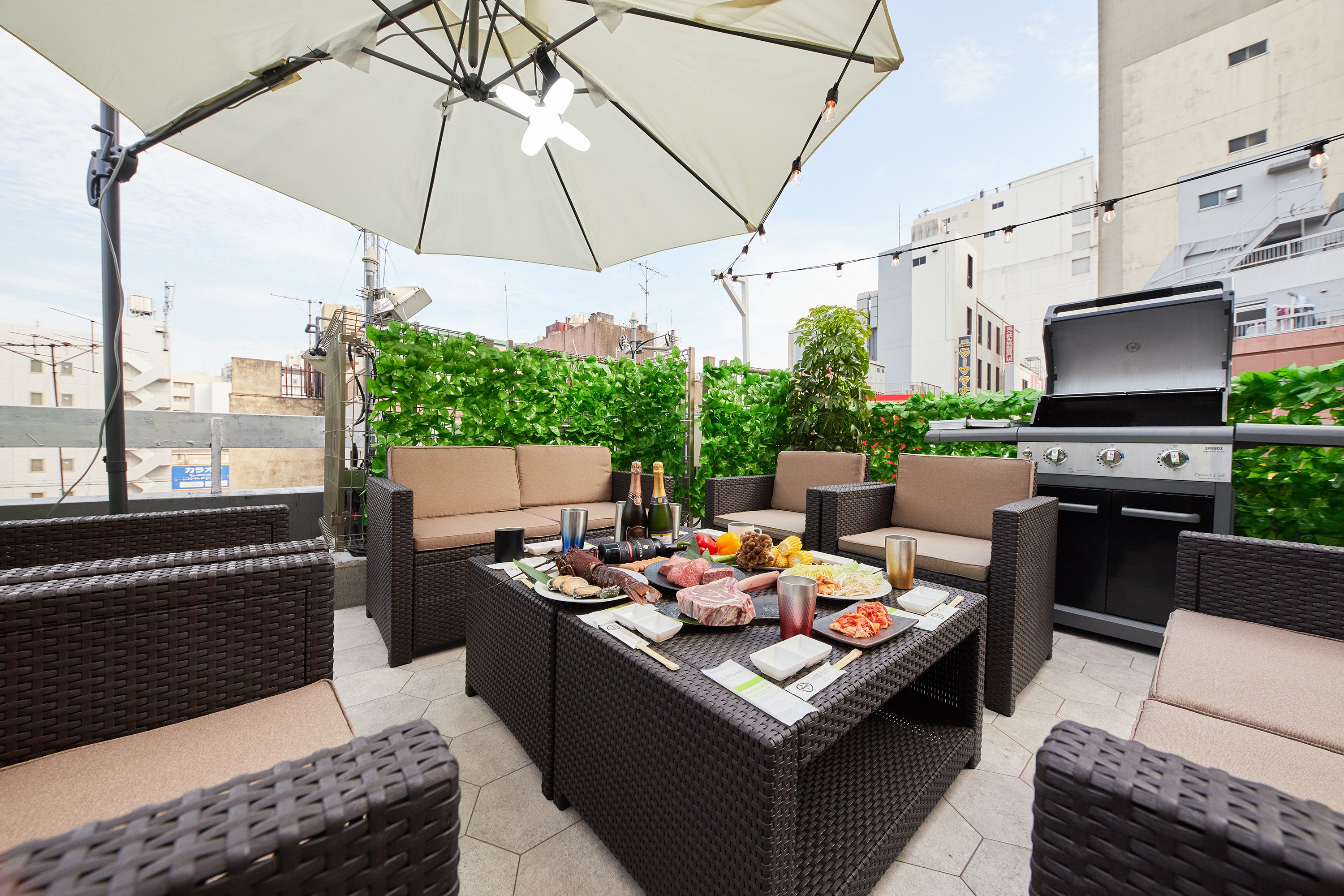 ここは蒲田？開放的なプライベート空間