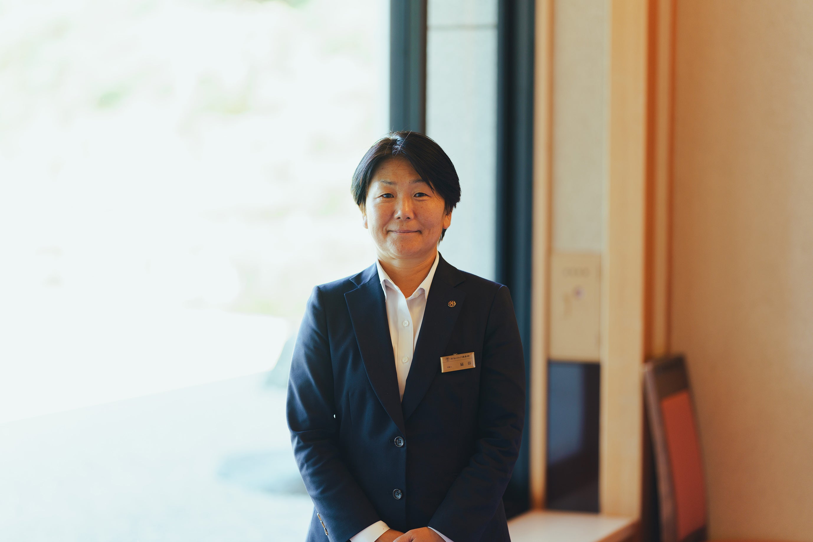 インタビューにお答えいただいた扇谷純支配人