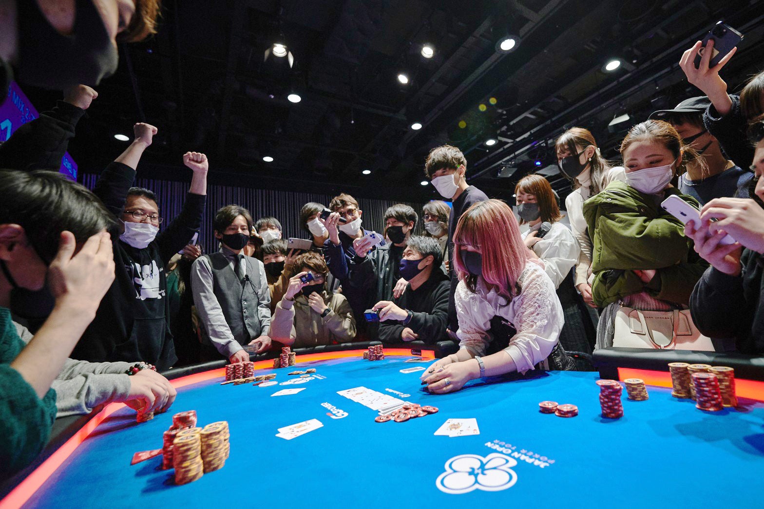 盛り上がりをみせるFinal Table