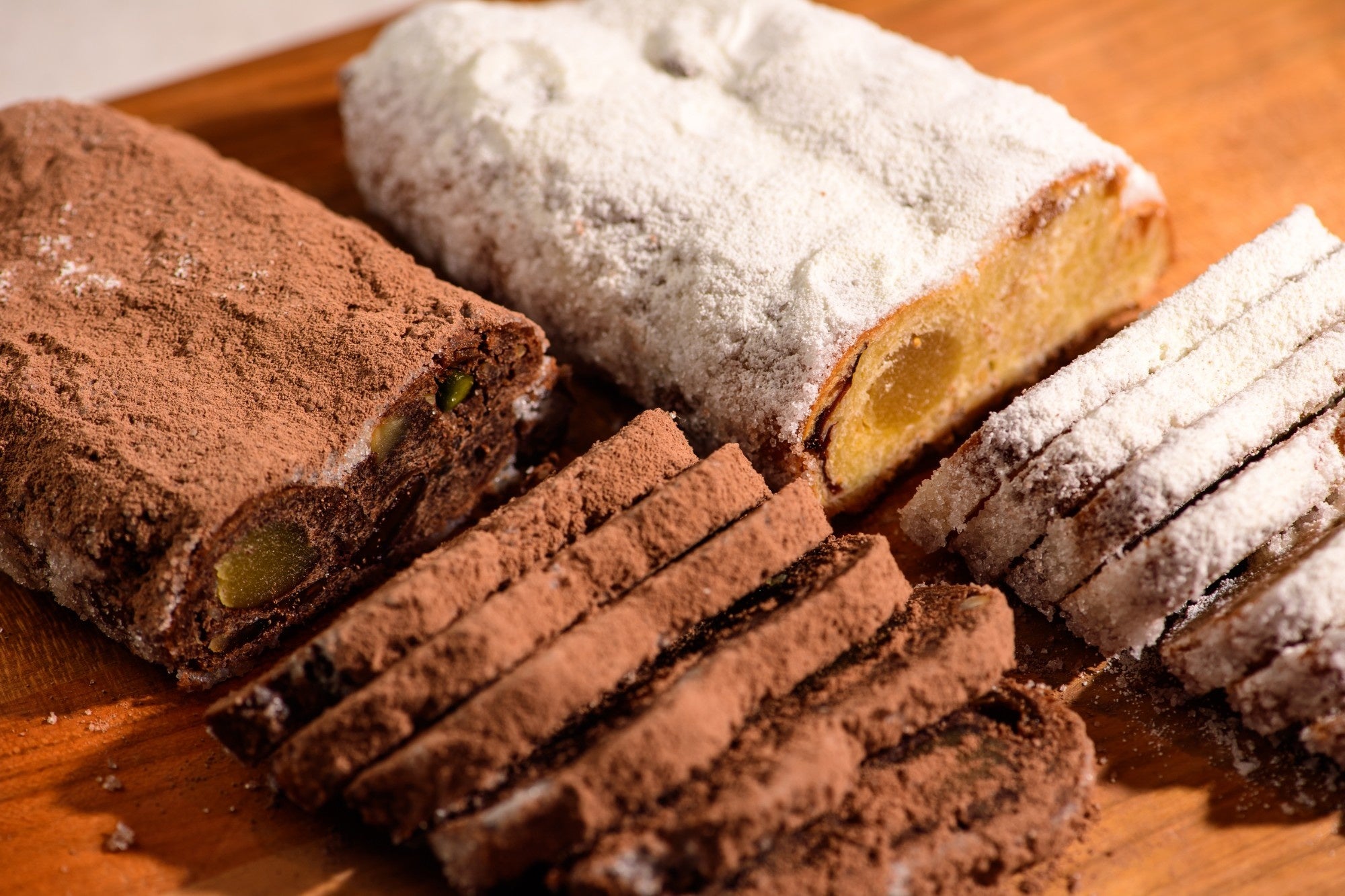 チョコレートシュトーレン2種