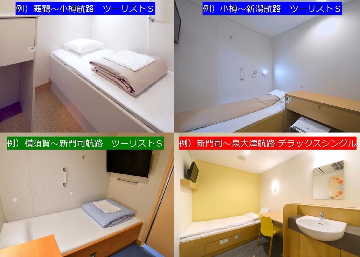 利用船室（一例）