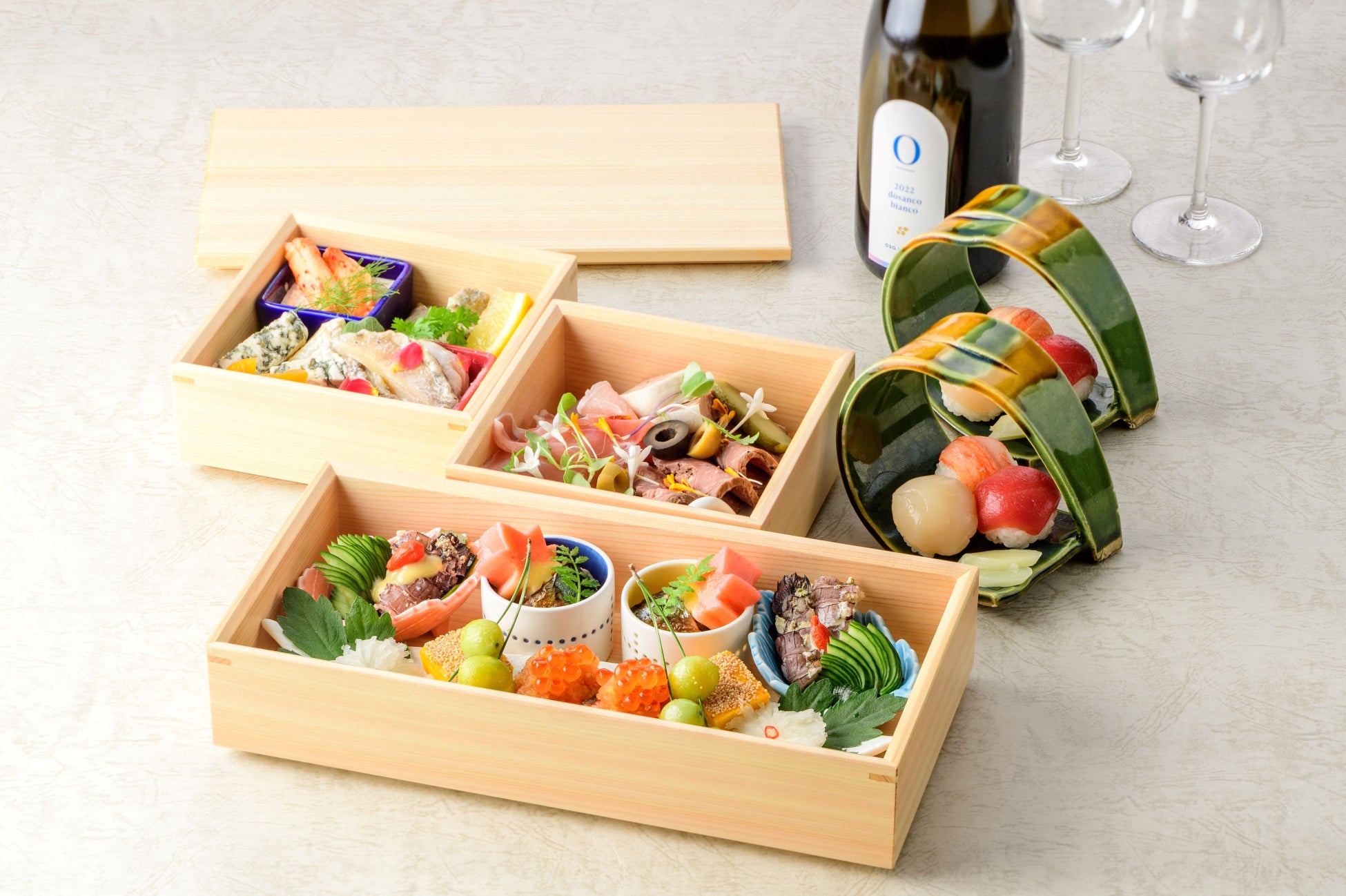 オーセントホテル小樽・夕食(イメージ・2人前)