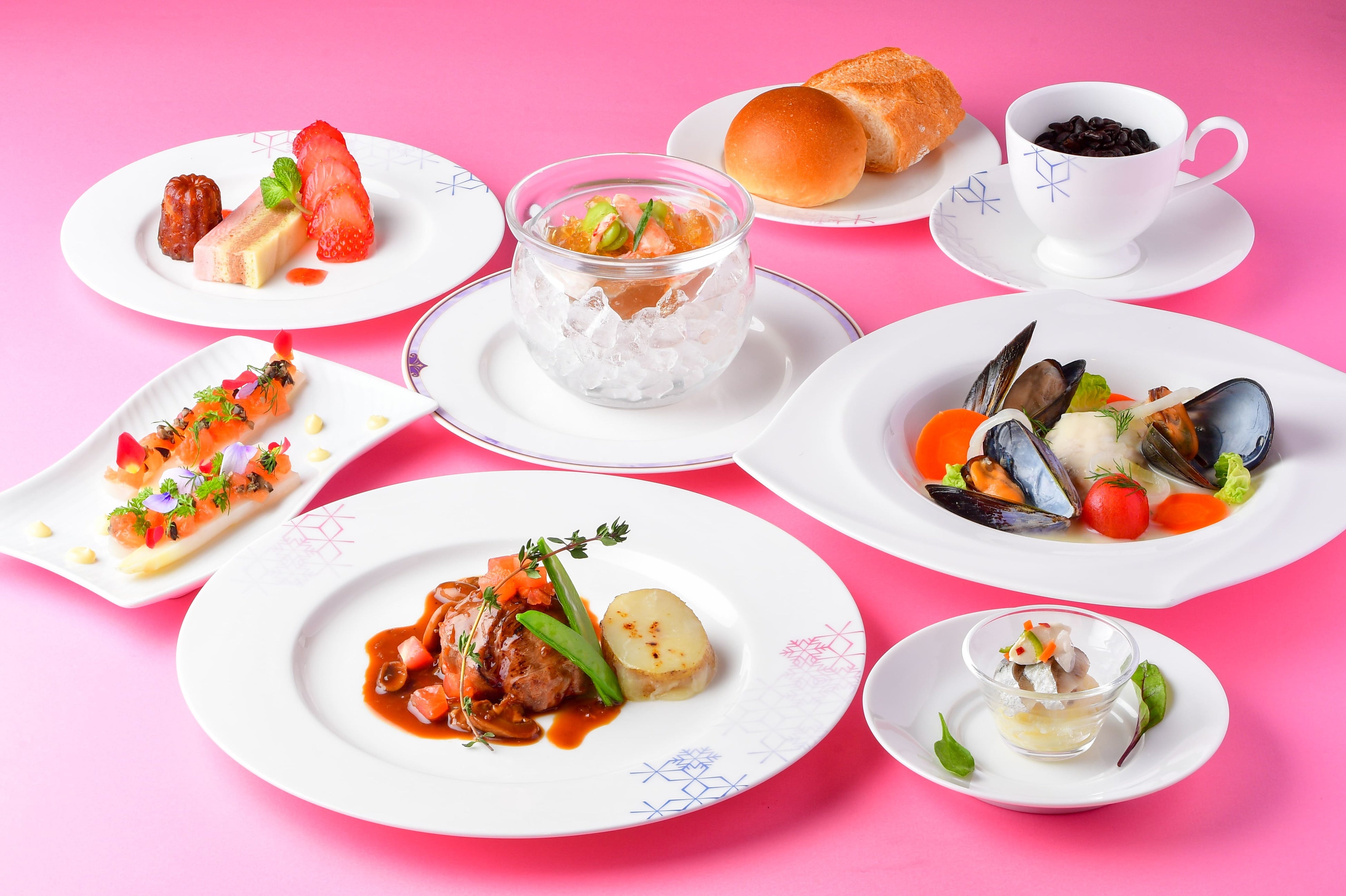 北行きディナー「暖かな春の木漏れ日」