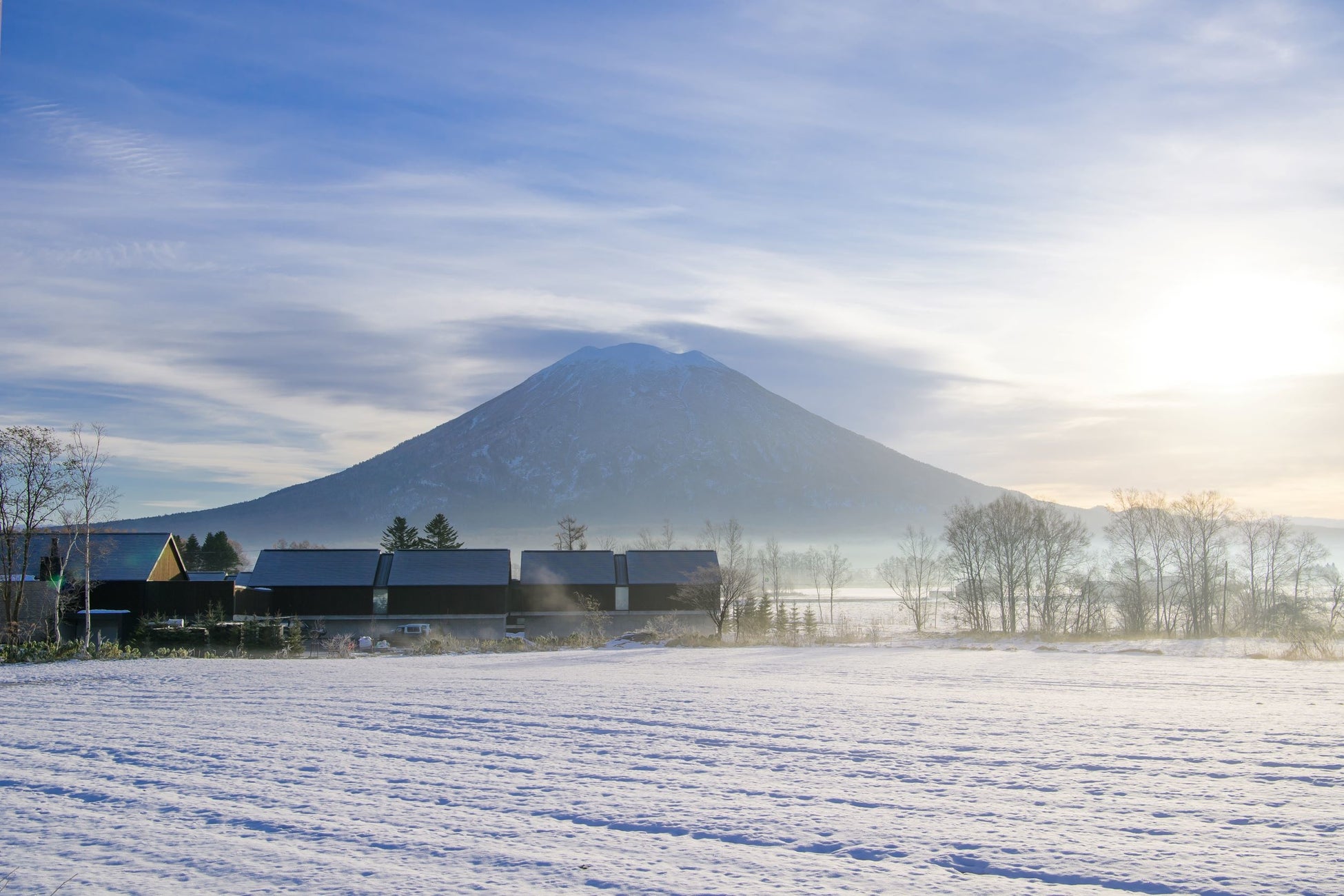 ニセコの雪景色