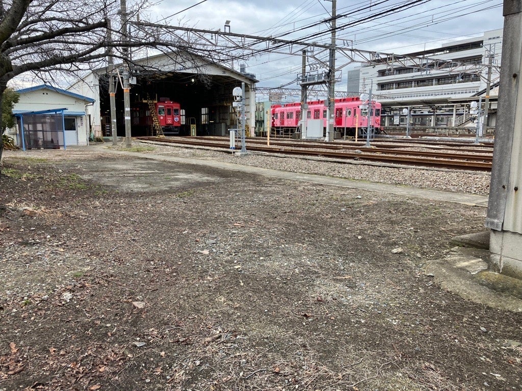 キャンプ場所からの風景