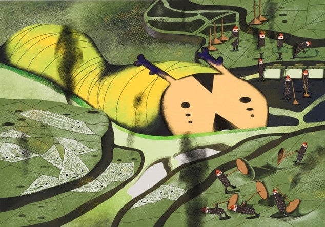 ジウン《偉大なタイリクコムラサキ》ⒸJieun