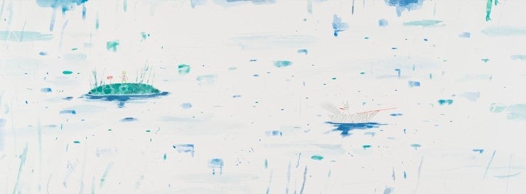 うえだまこと《りすとかえるとかぜのうた》ⒸMakoto Ueda