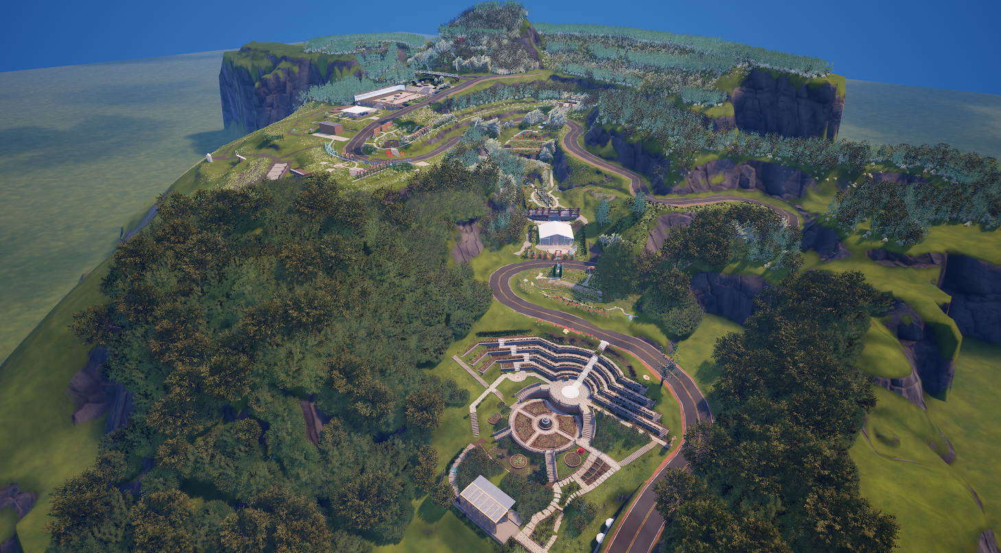 フォートナイトに、ACAO FORESTを再現したステージが登場！「ATAMI TREASURE SURVIVAL」